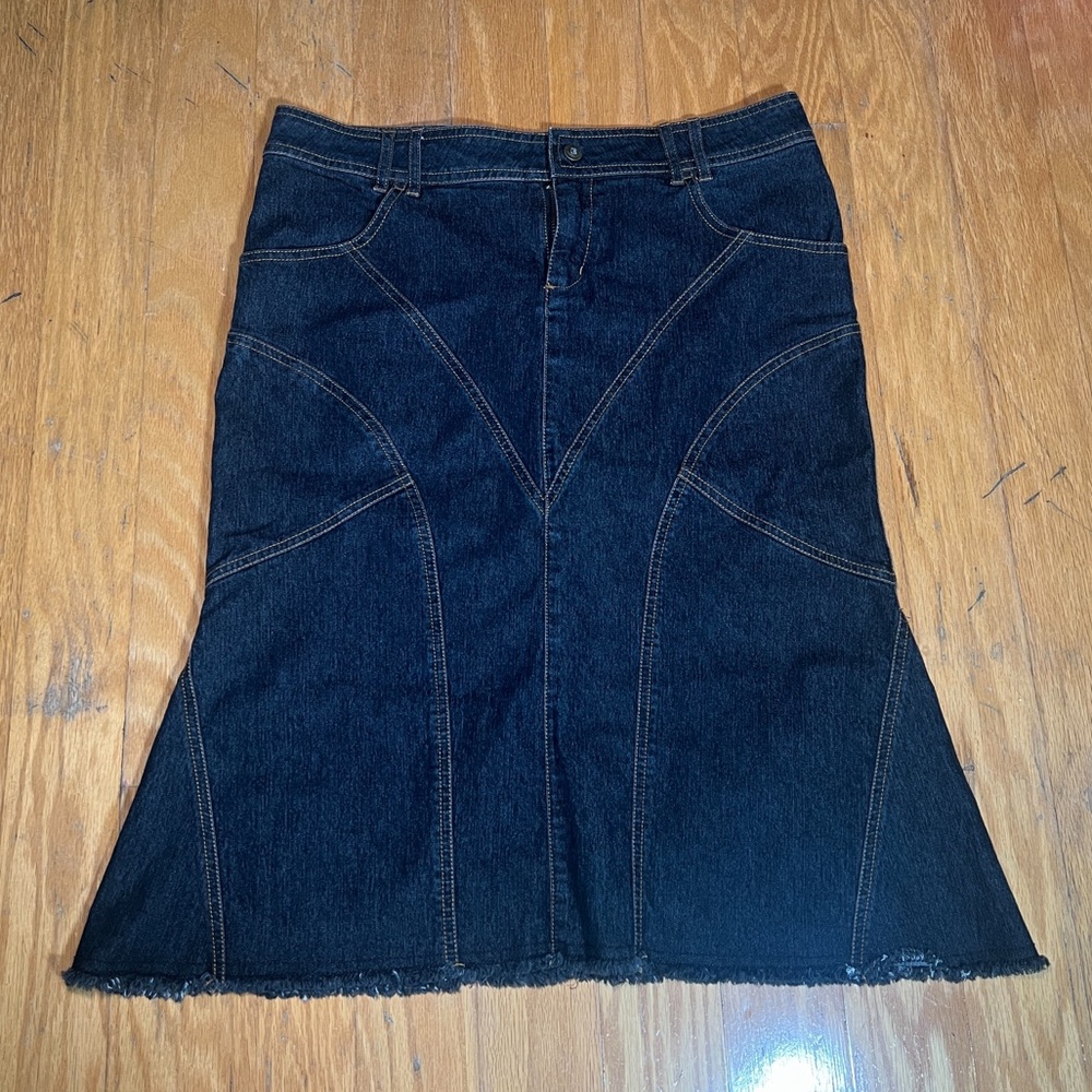 vintage midi/maxi skirt